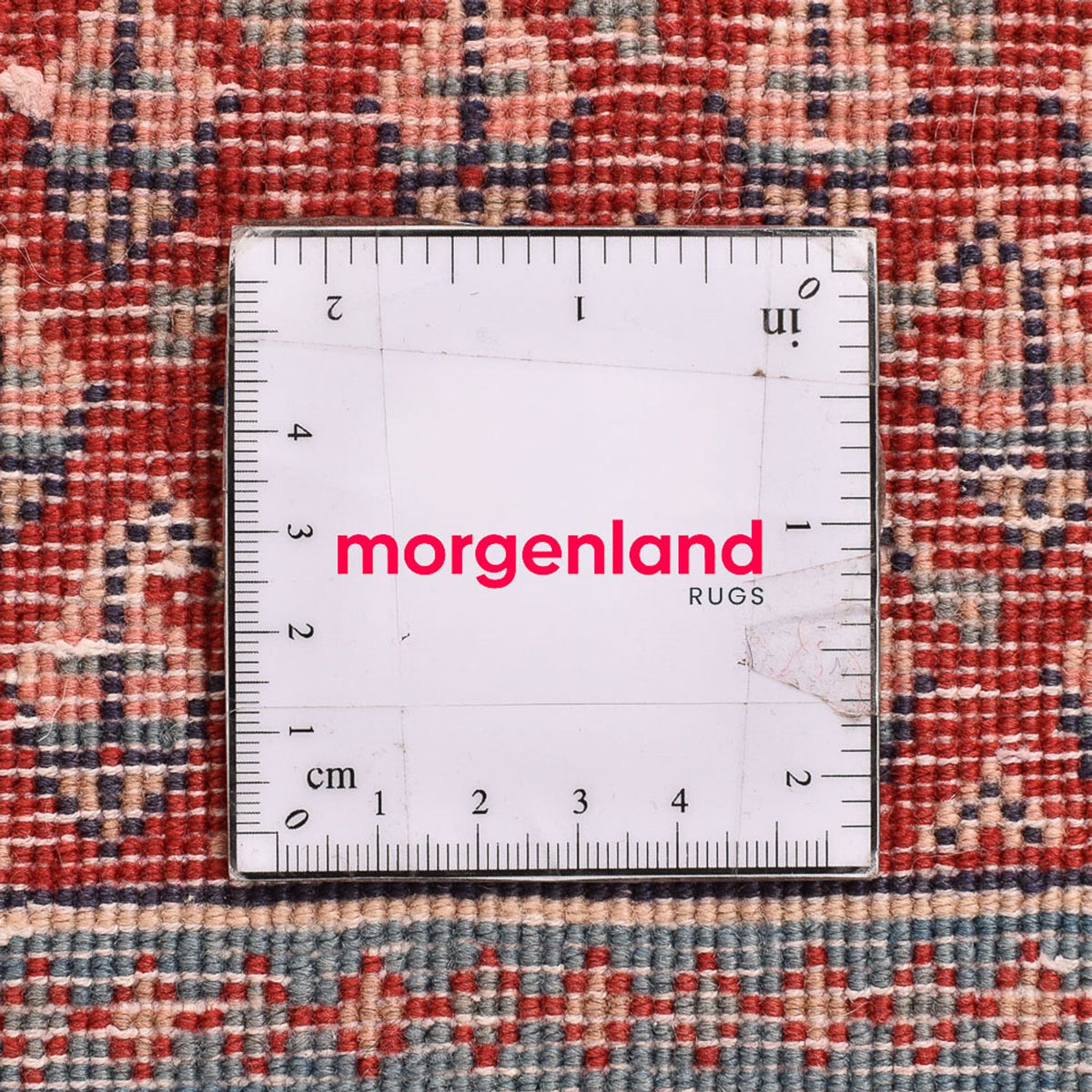 Persisk matta - Mir - 135 x 66 cm - mörkröd