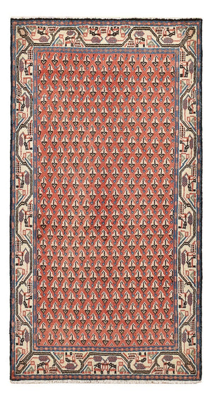 Persisk matta - Mir - 123 x 62 cm - ljusröd