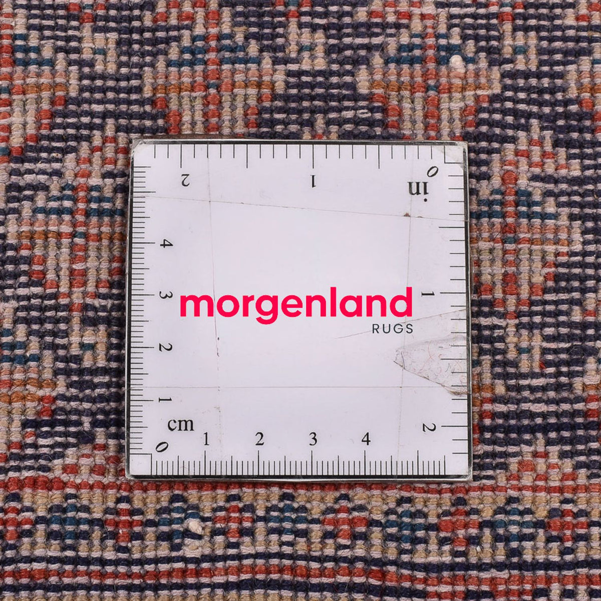 Persisk matta - Mir - 129 x 63 cm - mörkröd