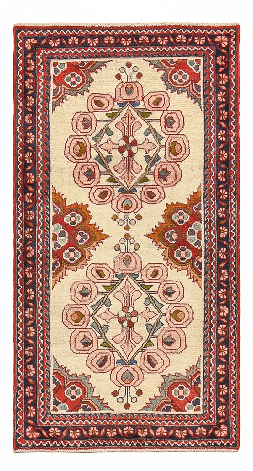 Persisk matta - Nomadic - 128 x 68 cm - beige