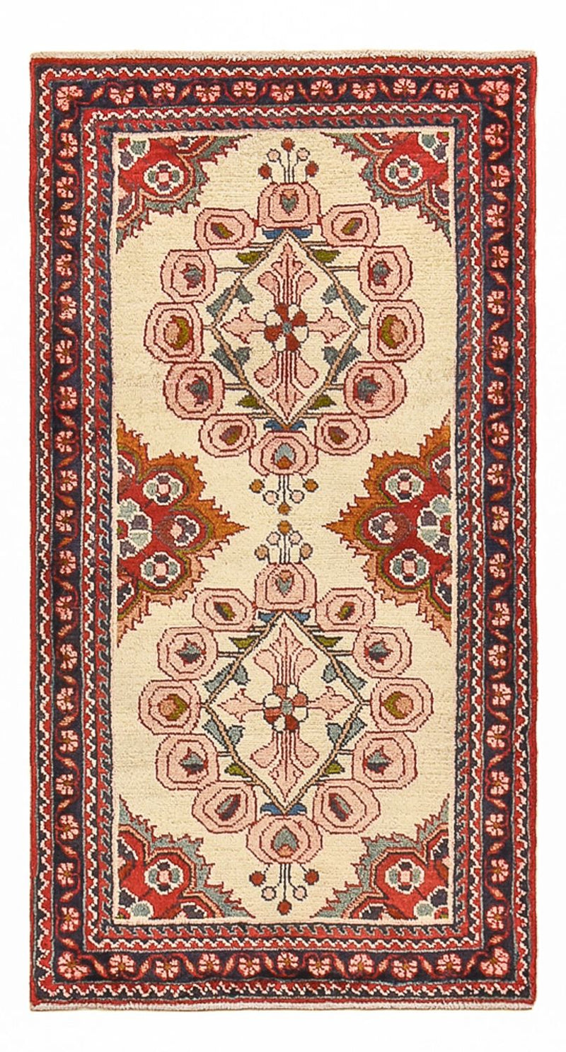 Persisk matta - Nomadic - 128 x 68 cm - beige