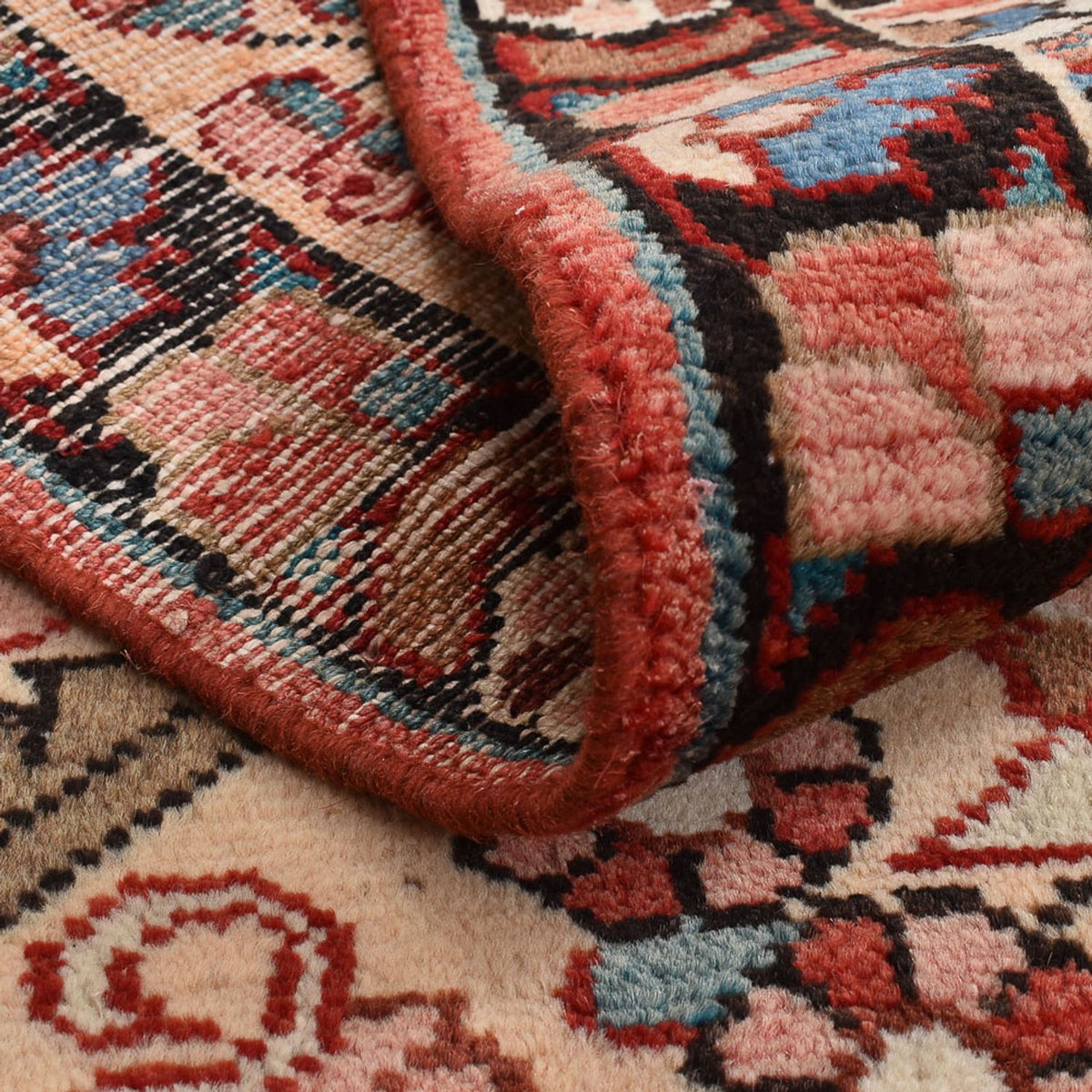 Persisk matta - Nomadic - 139 x 71 cm - flerfärgad