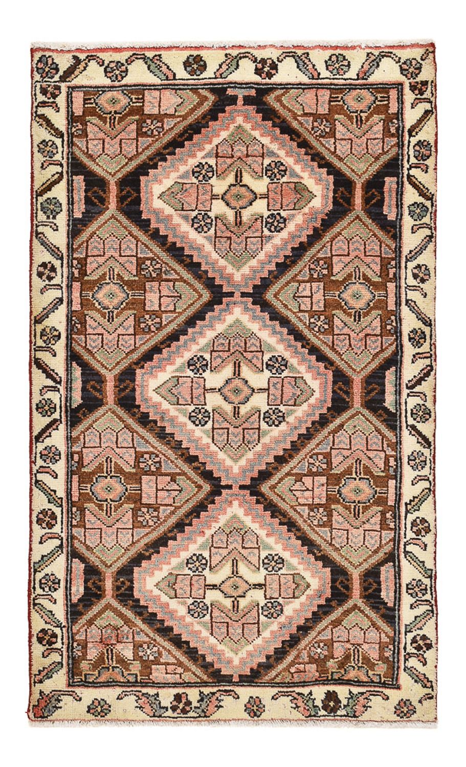 Persisk matta - Nomadic - 120 x 70 cm - ljusbeige