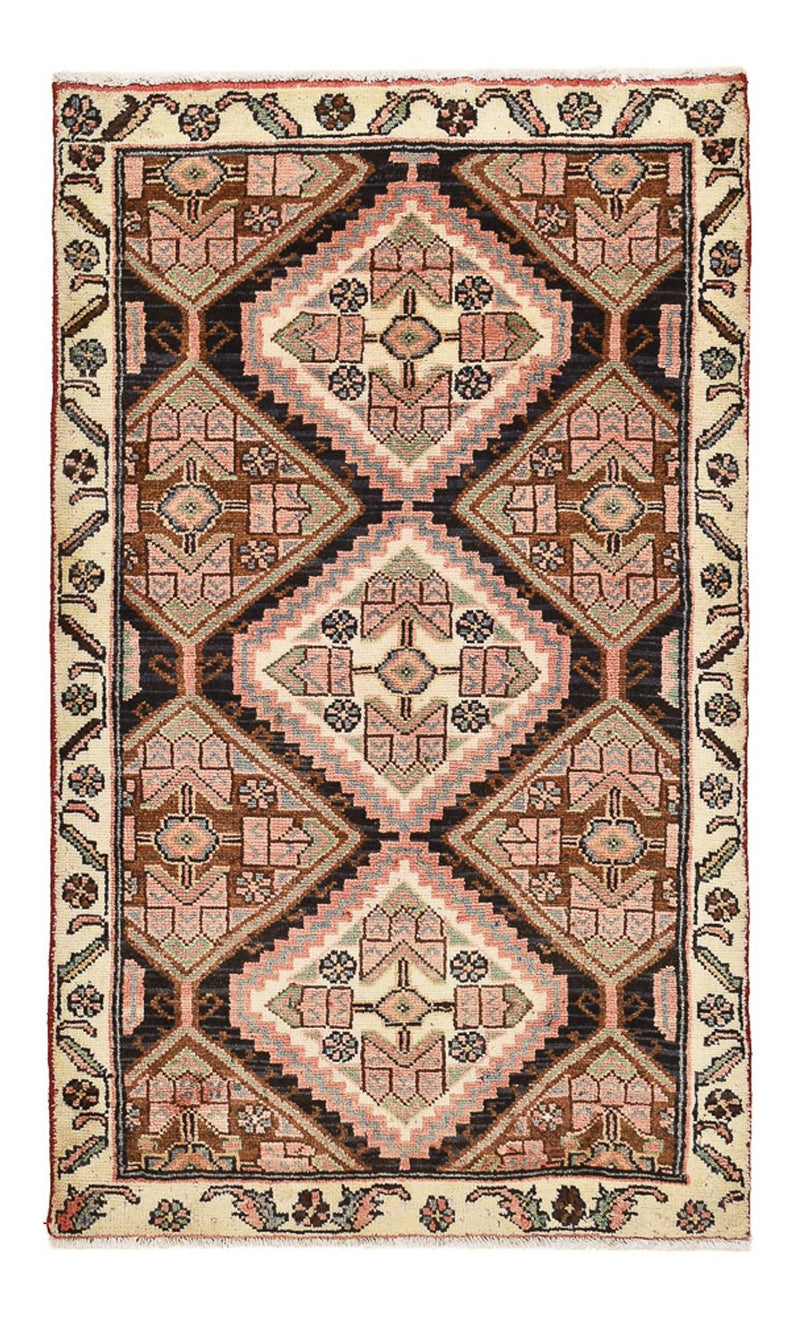 Persisk matta - Nomadic - 120 x 70 cm - ljusbeige