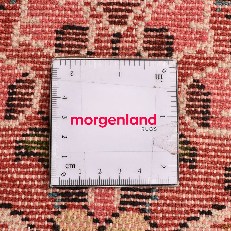 Persisk matta - Nomadic - 136 x 76 cm - mörkröd