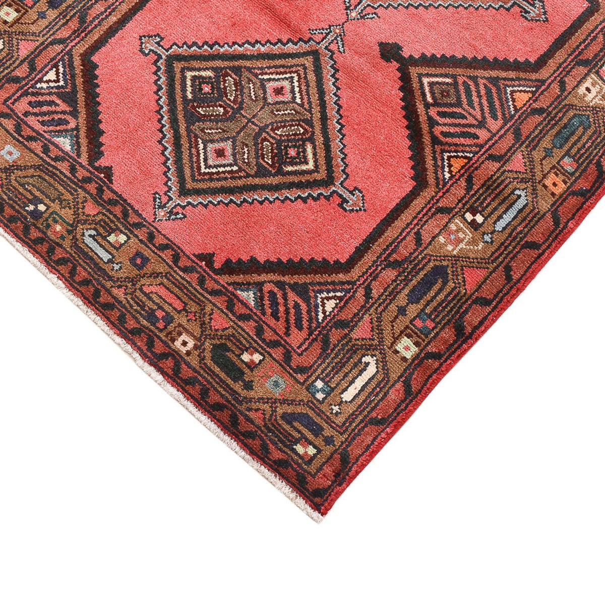 Persisk matta - Nomadic - 123 x 75 cm - ljusröd