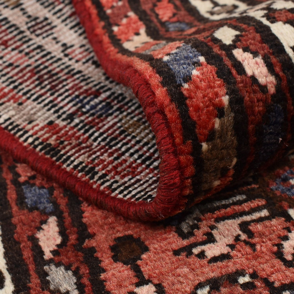 Persisk matta - Nomadic - 140 x 64 cm - ljusröd