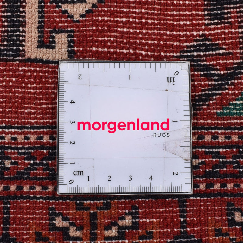 Turkaman-matta - 115 x 85 cm - röd