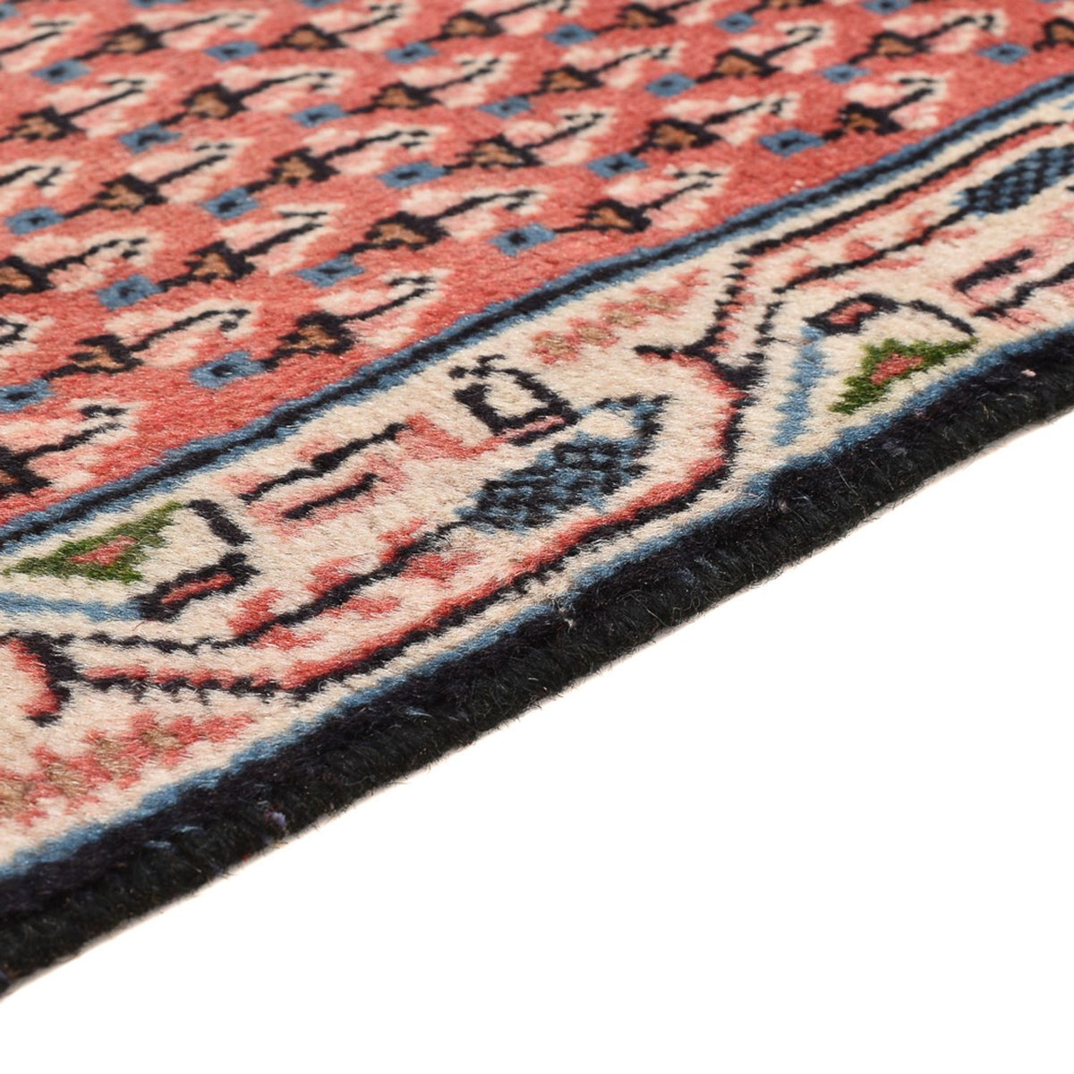 Persisk matta - Mir - 120 x 62 cm - mörkröd