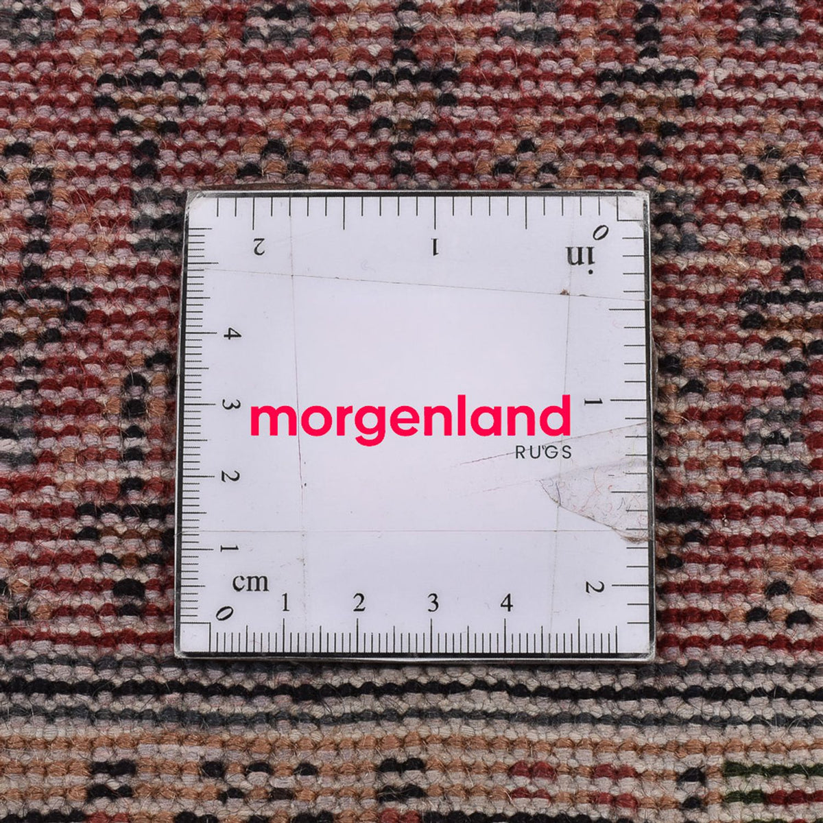 Persisk matta - Mir - 120 x 62 cm - mörkröd