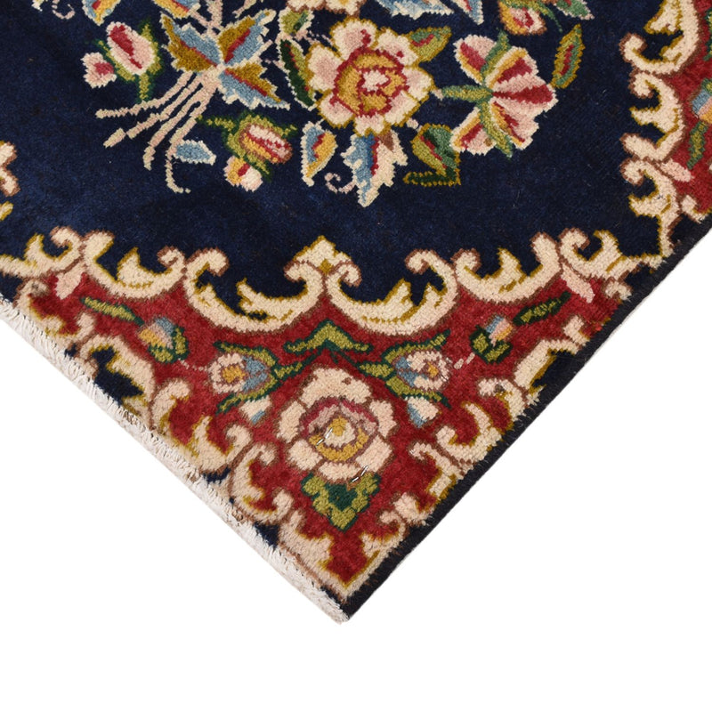 Persisk matta - Nomadic kvadrat  - 50 x 48 cm - mörkblå