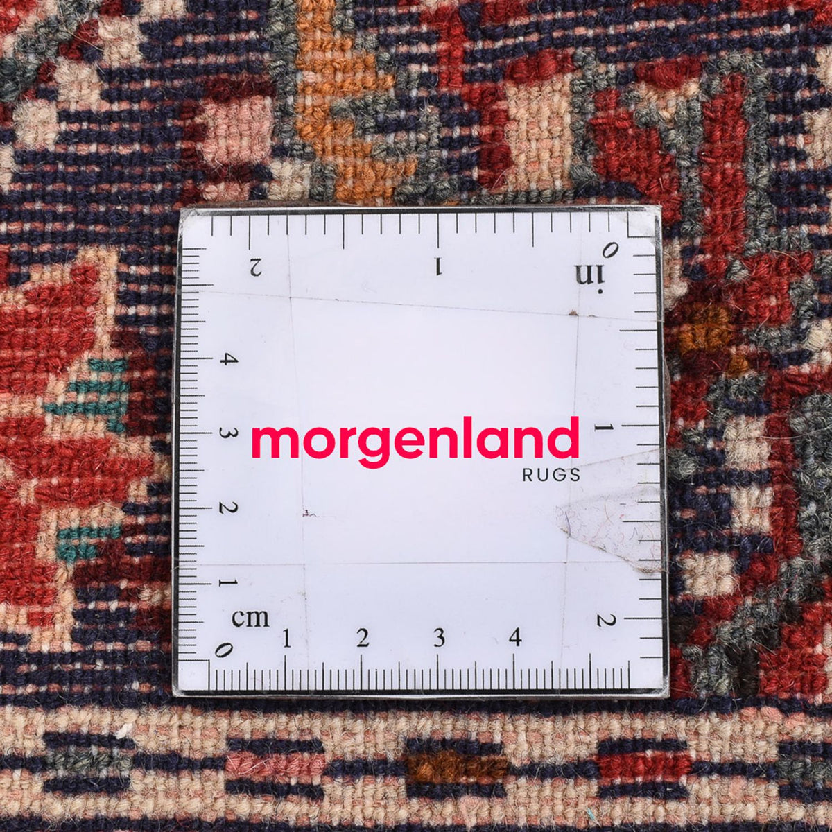 Persisk matta - Nomadic - 93 x 54 cm - mörkröd