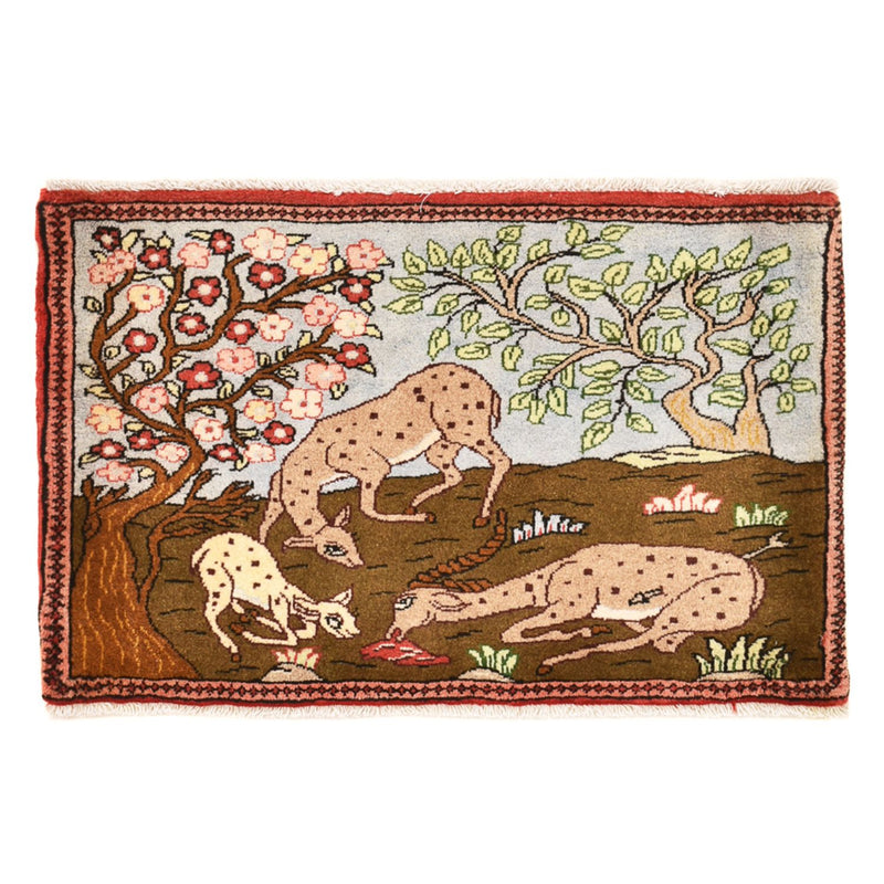 Persisk matta - Nomadic - 67 x 45 cm - flerfärgad