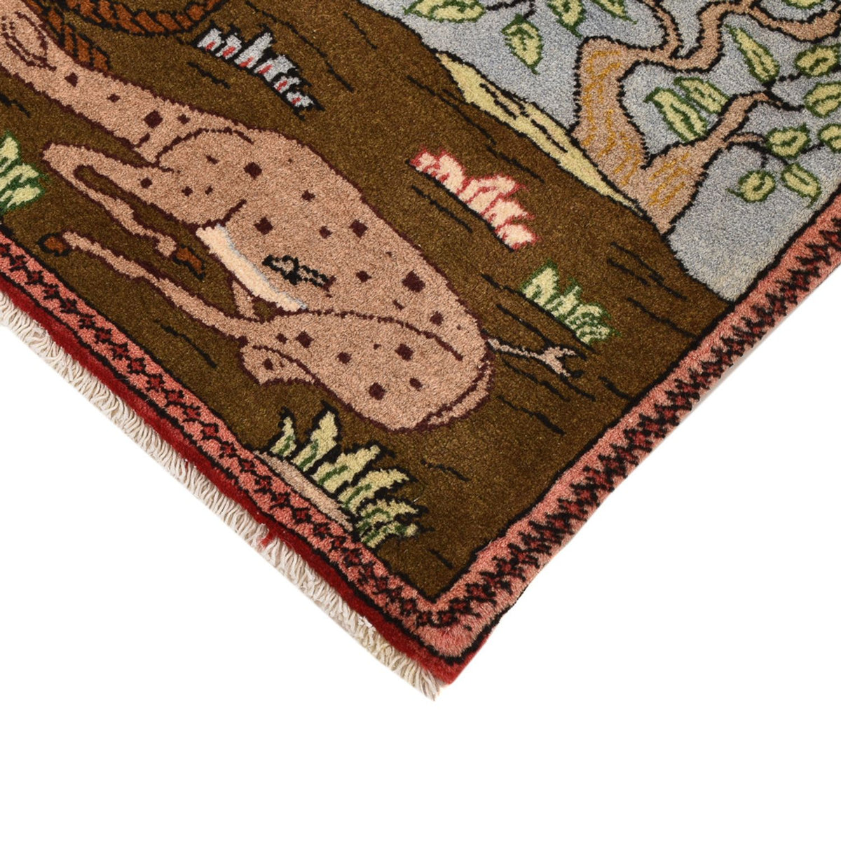 Persisk matta - Nomadic - 67 x 45 cm - flerfärgad