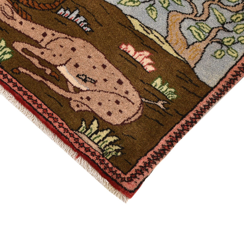 Persisk matta - Nomadic - 67 x 45 cm - flerfärgad