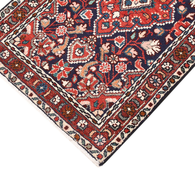 Persisk matta - Nomadic - 90 x 53 cm - mörkröd