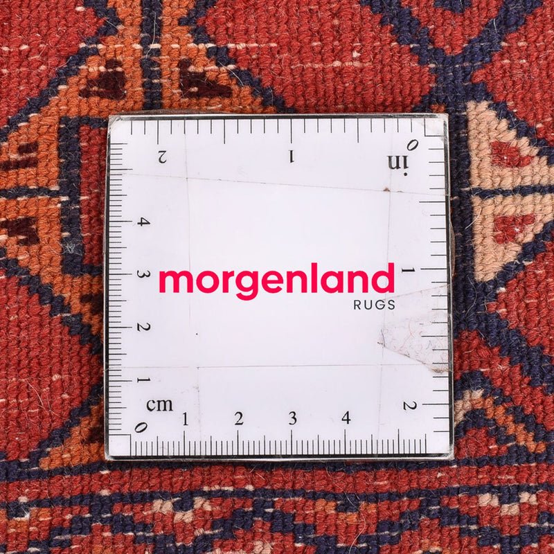 Persisk matta - Nomadic - 92 x 70 cm - mörkröd