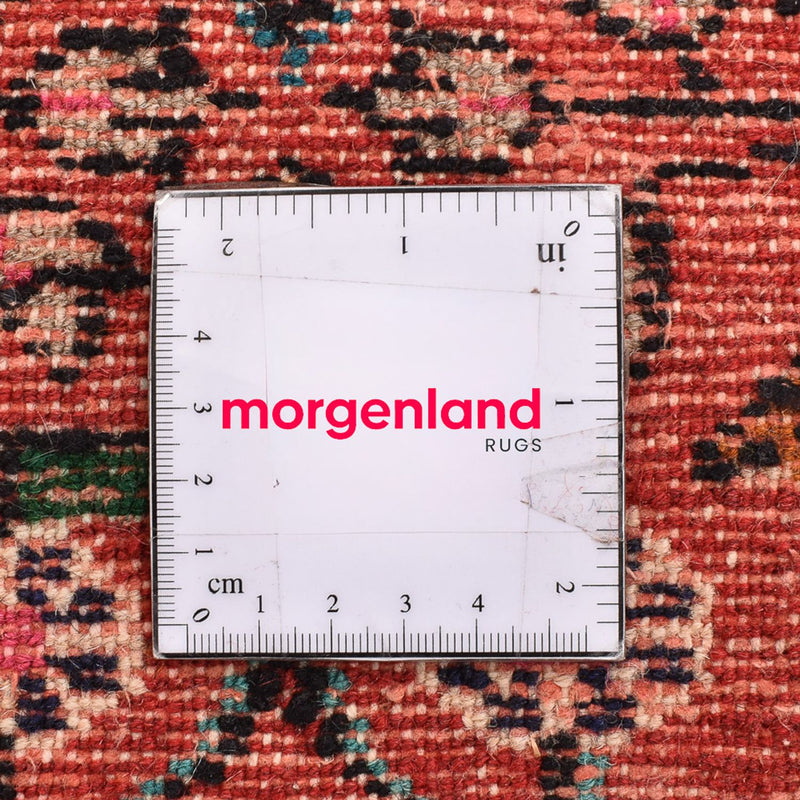 Persisk matta - Nomadic - 77 x 54 cm - mörkröd