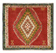 Hamadan Mattan 65x65cm - Persisk matta