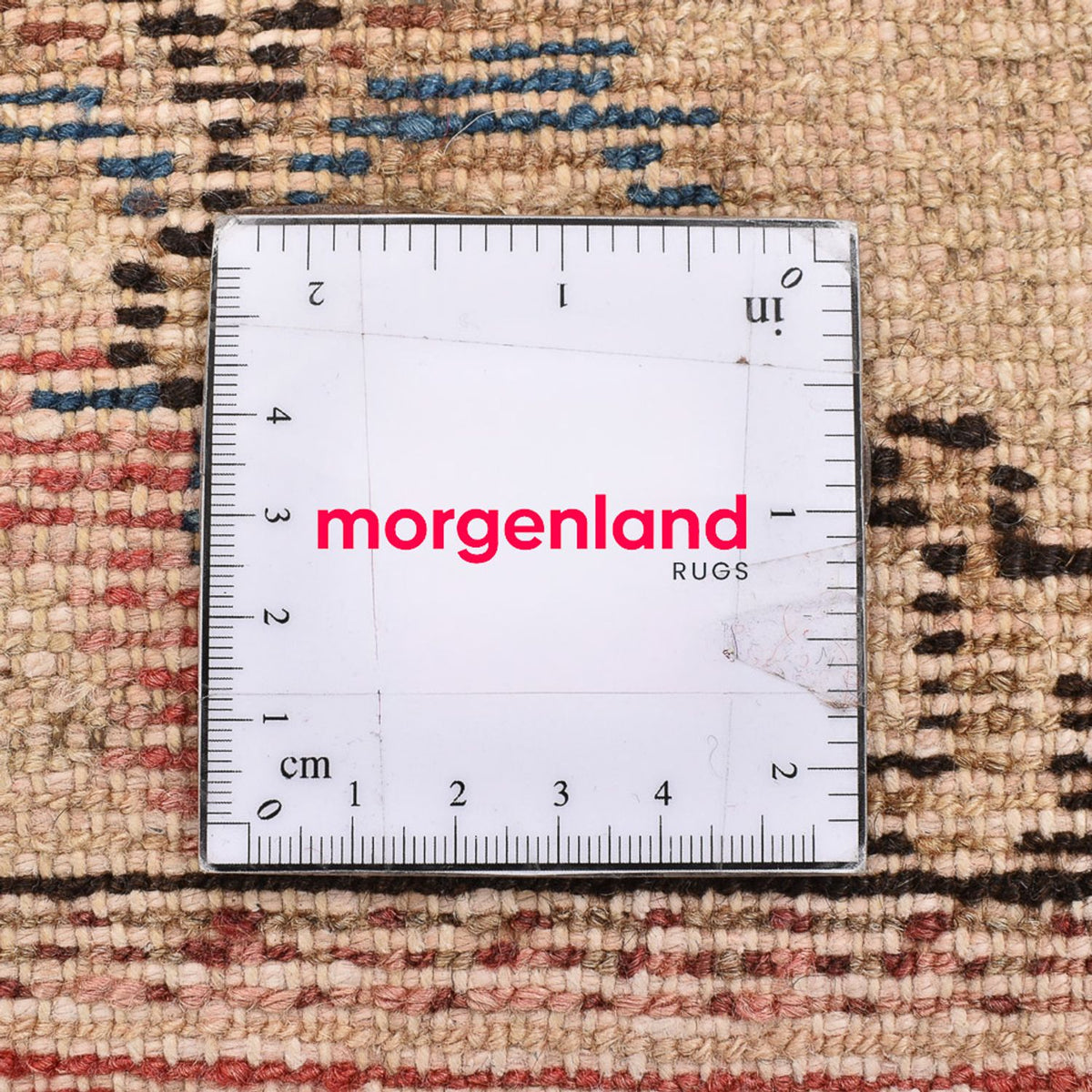 Persisk matta - Nomadic - 101 x 56 cm - ljusbeige