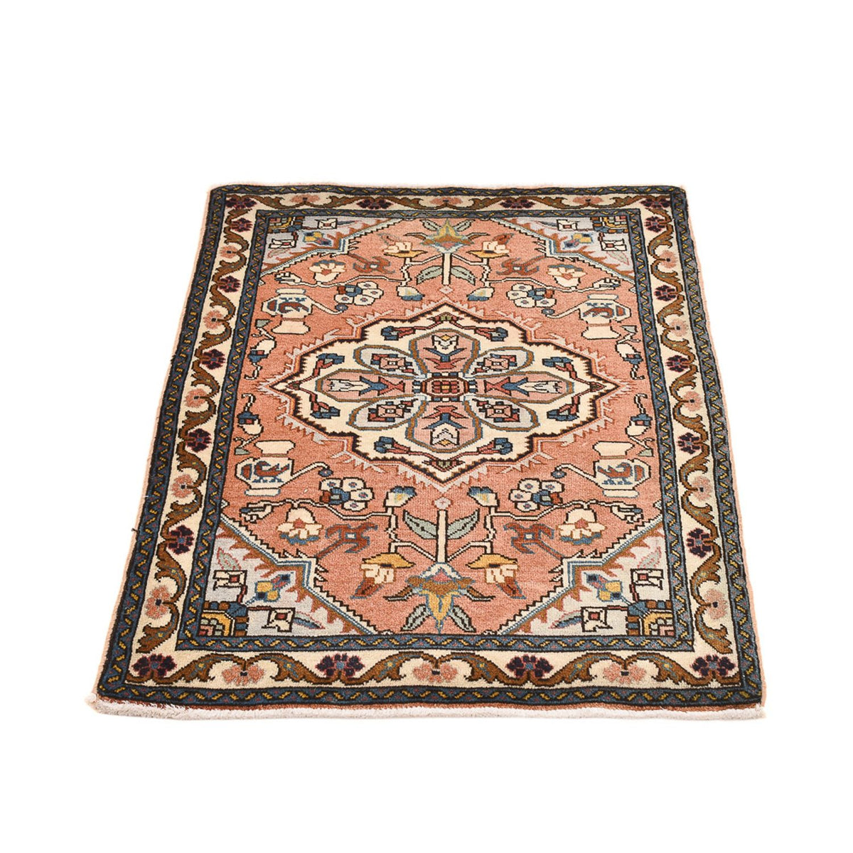 Persisk matta - Nomadic - 95 x 68 cm - ljusröd