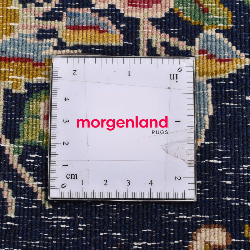 Persisk matta - Nomadic kvadrat  - 50 x 50 cm - mörkröd