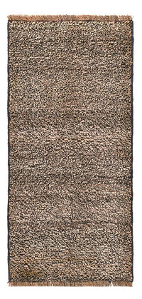 Persisk matta - Nomadic kvadrat  - 80 x 37 cm - mörk beige