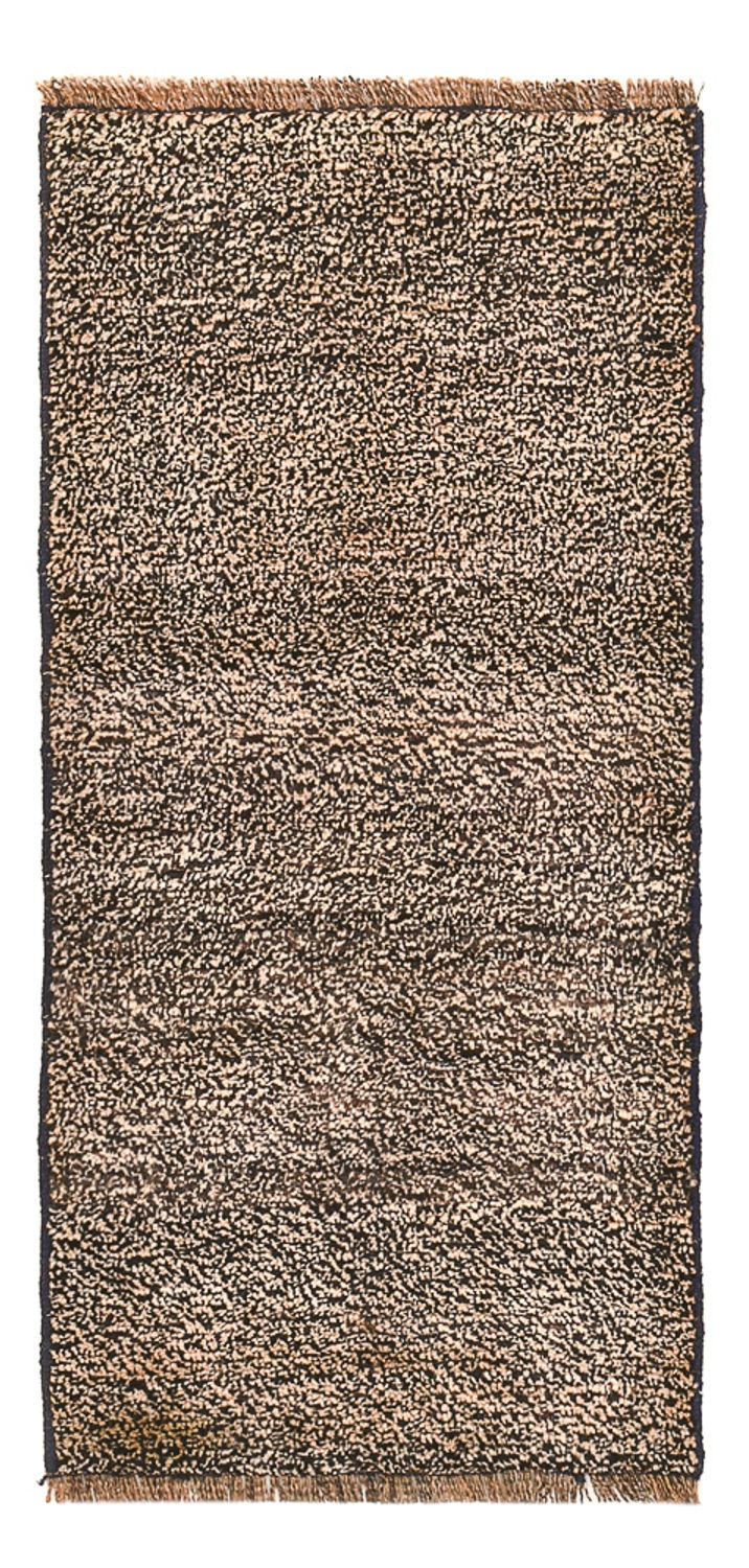 Persisk matta - Nomadic kvadrat  - 80 x 37 cm - mörk beige