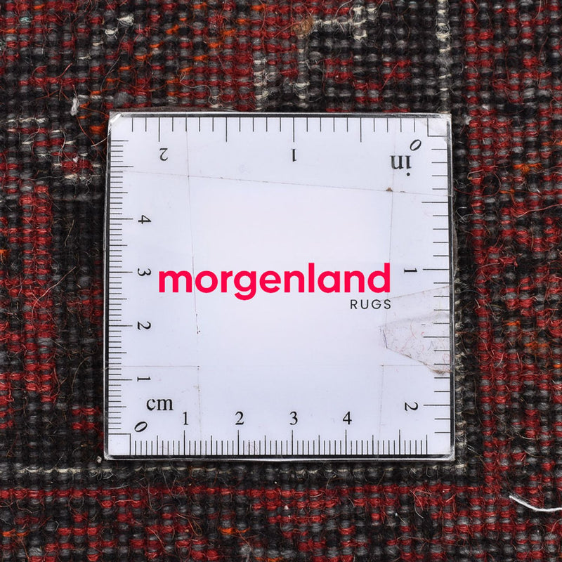 Persisk matta - Nomadic kvadrat  - 43 x 40 cm - röd