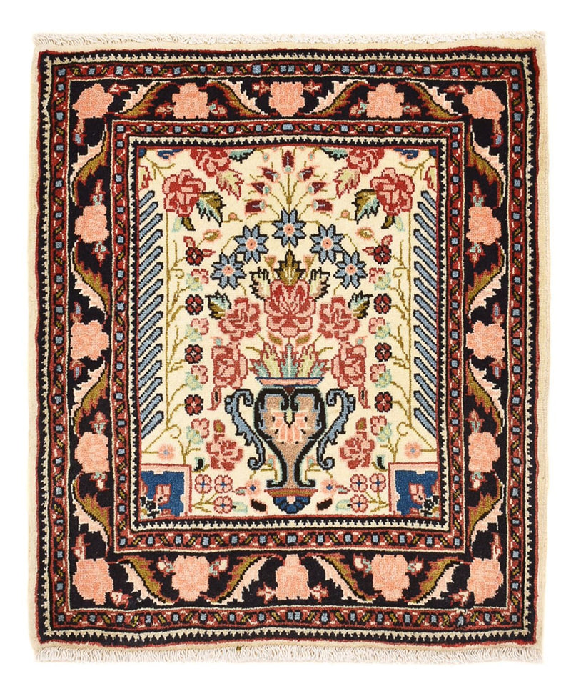 Persisk matta - Nomadic kvadrat  - 65 x 57 cm - flerfärgad