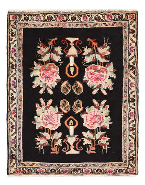 Persisk matta - Nomadic - 85 x 68 cm - mörkblå