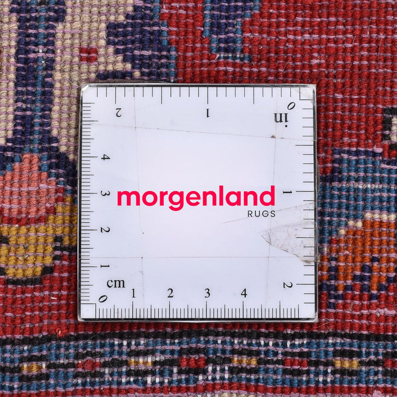 Persisk matta - Nomadic kvadrat  - 53 x 53 cm - röd