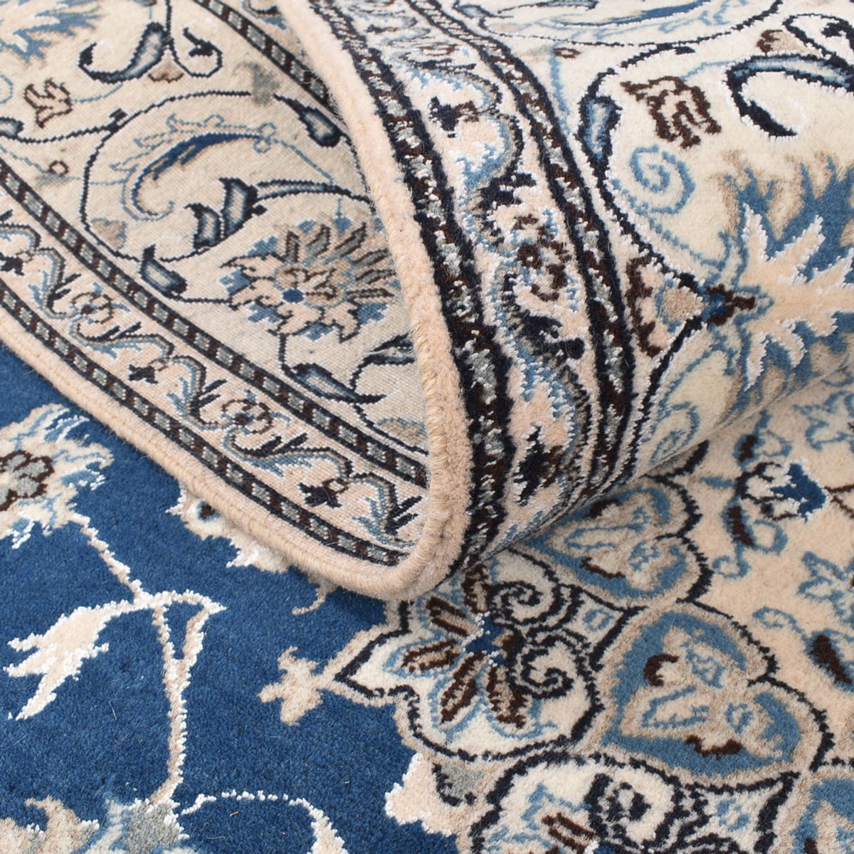 Persisk matta - Nain - 297 x 200 cm - blå