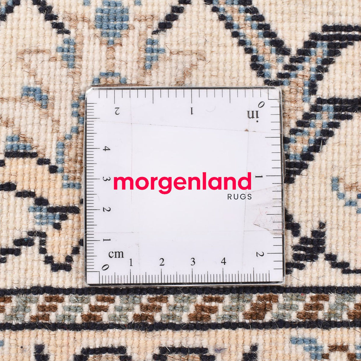 Persisk matta - Nain - 202 x 149 cm - grått