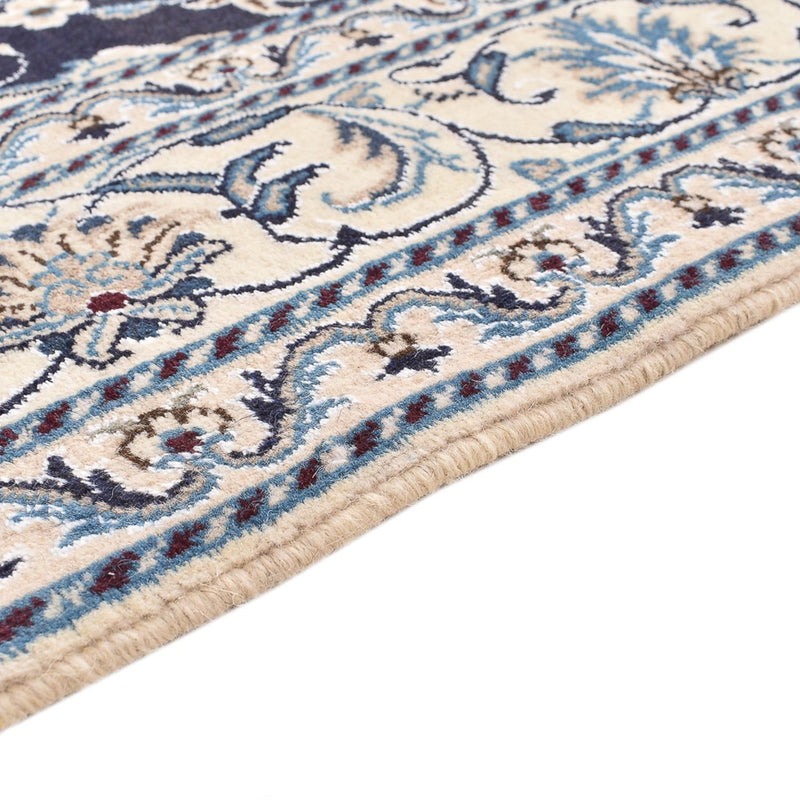 Persisk matta - Nain - 198 x 149 cm - mörkblå