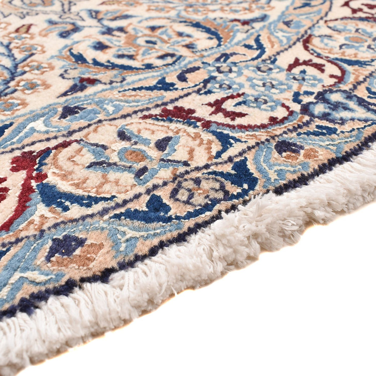 Persisk matta - Nain - Royal runt  - 136 x 136 cm - grått