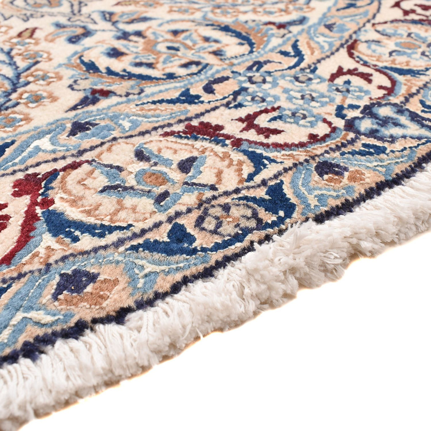 Persisk matta - Nain - Royal runt  - 136 x 136 cm - grått