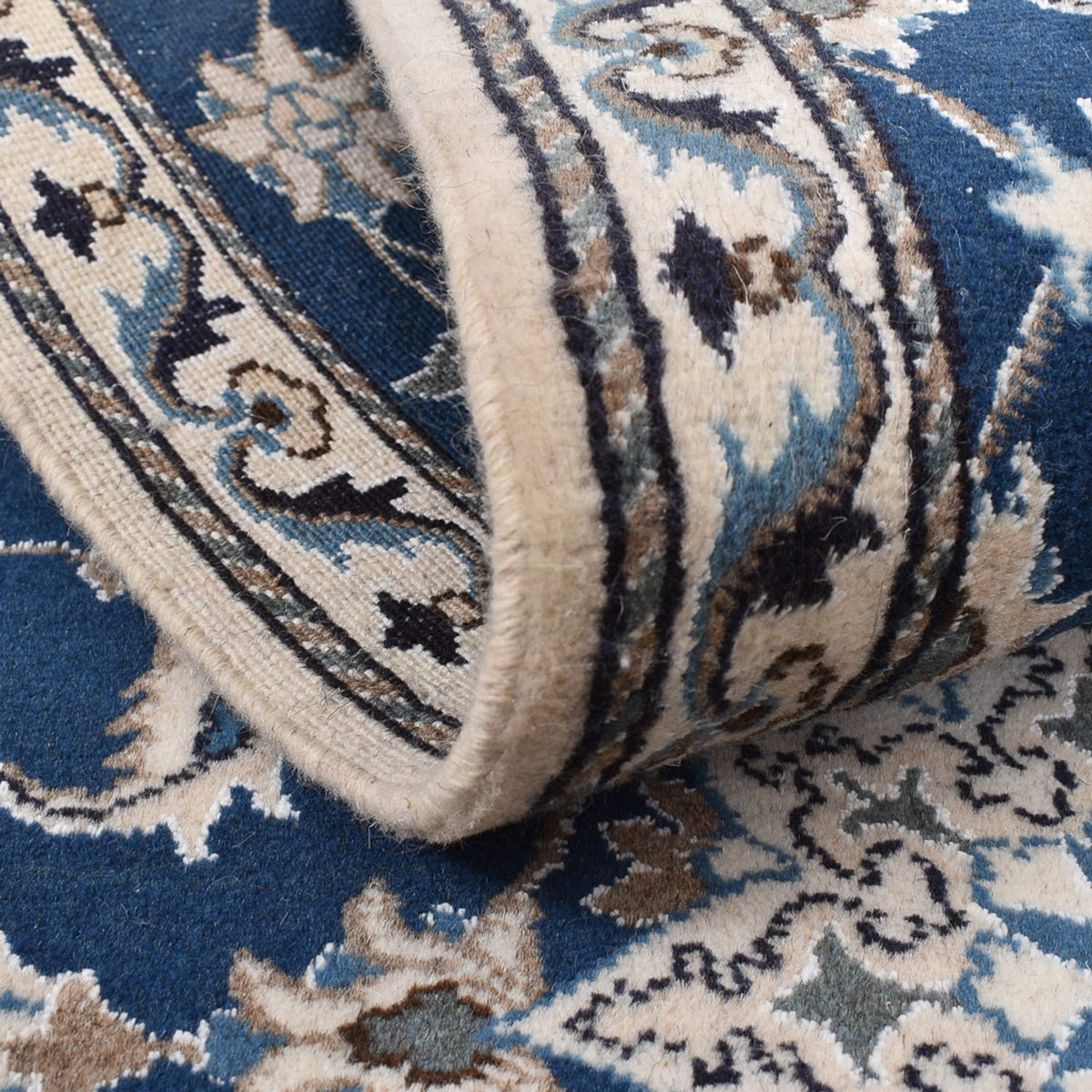 Runner Persisk matta - Nain - 197 x 76 cm - mörkblå