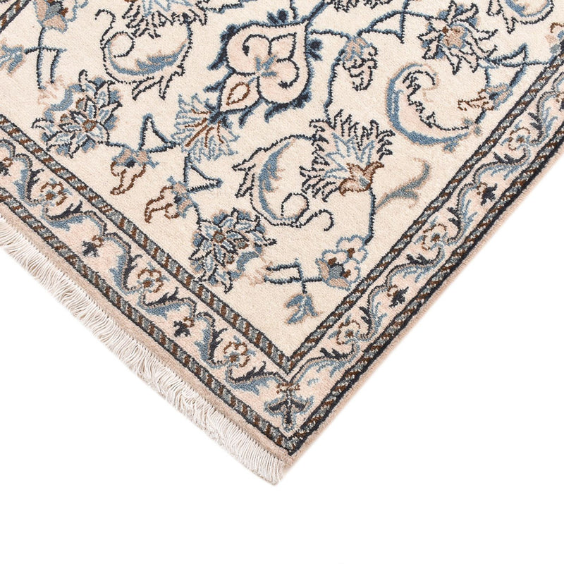 Persisk matta - Nain - 143 x 68 cm - ljusgrå