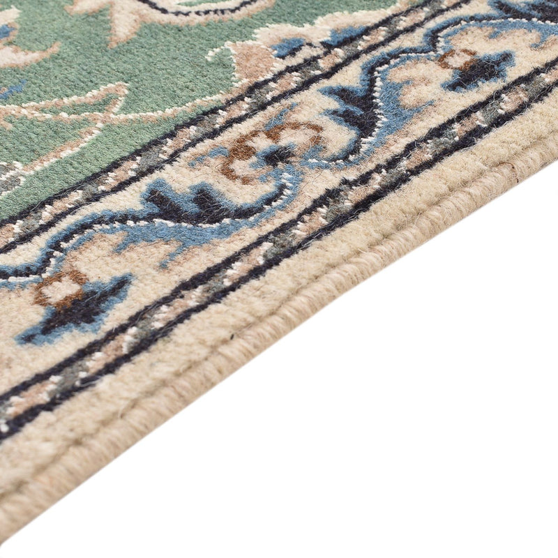 Persisk matta - Nain - 139 x 66 cm - ljusgrön