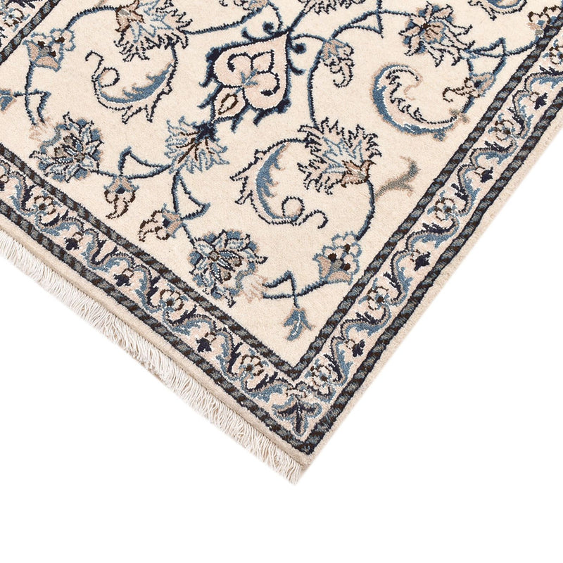 Persisk matta - Nain - 143 x 70 cm - ljusgrå