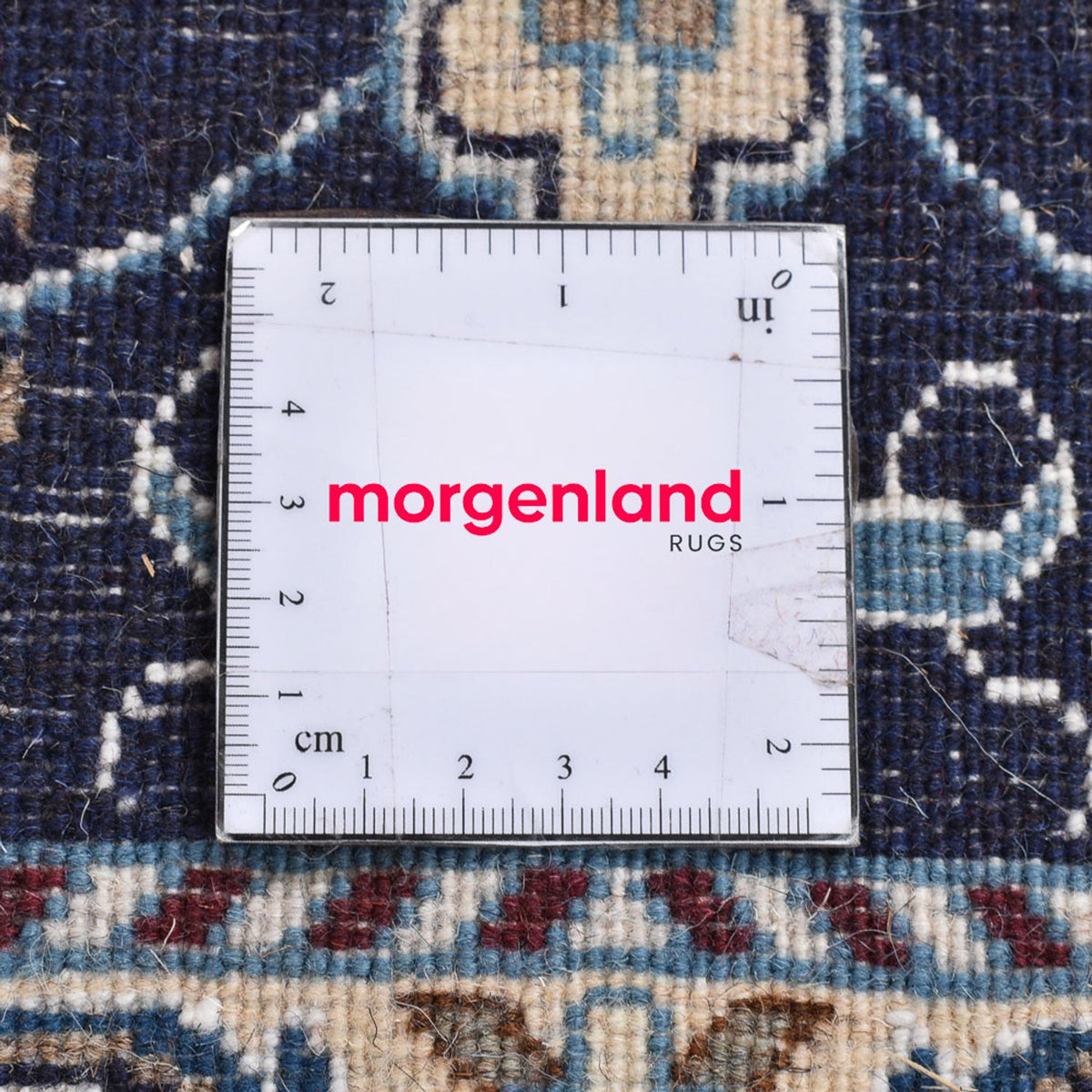 Persisk matta - Nain - 90 x 60 cm - mörkblå