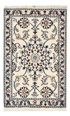 Persisk matta - Nain - 93 x 60 cm - beige