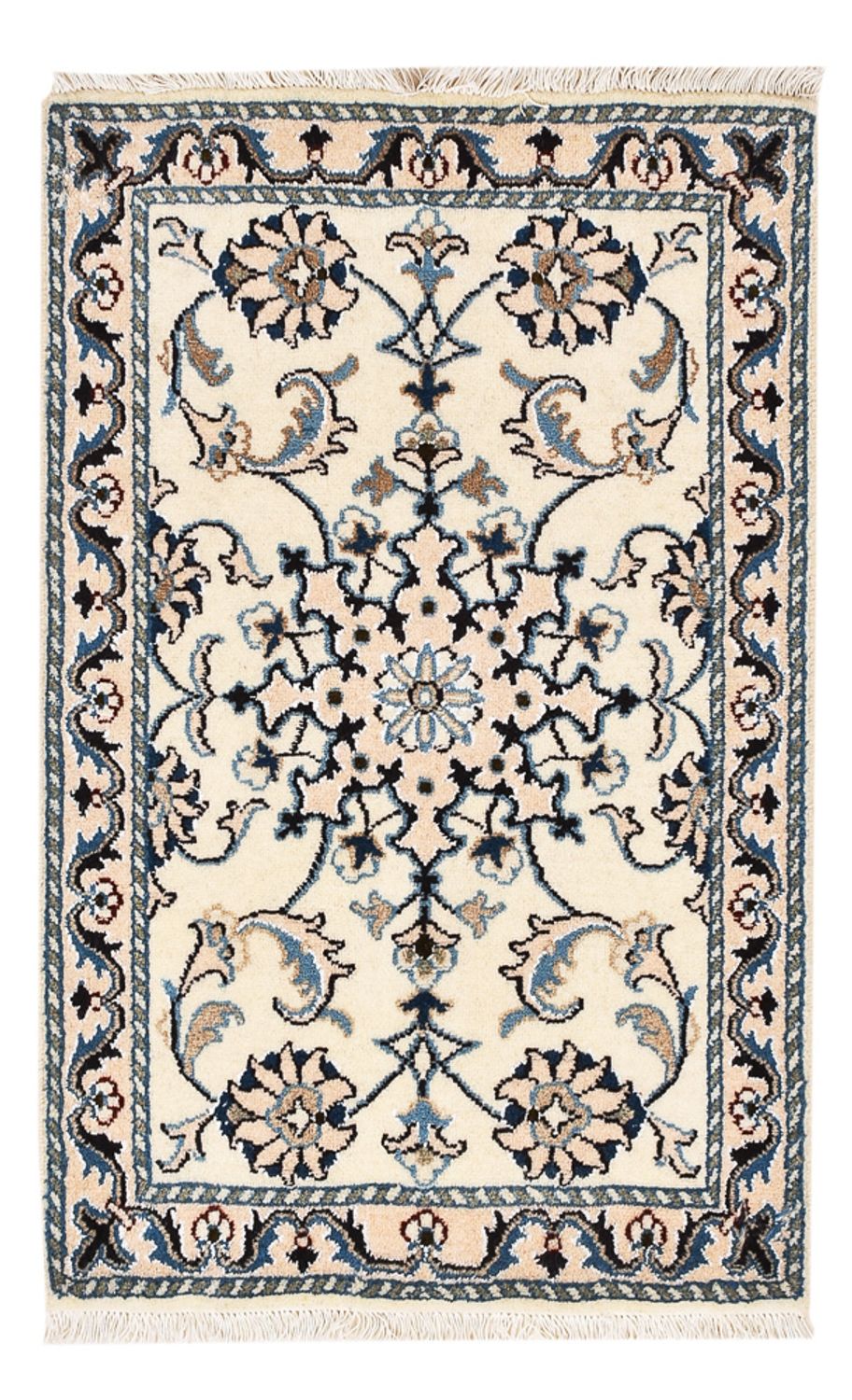 Persisk matta - Nain - 93 x 60 cm - beige