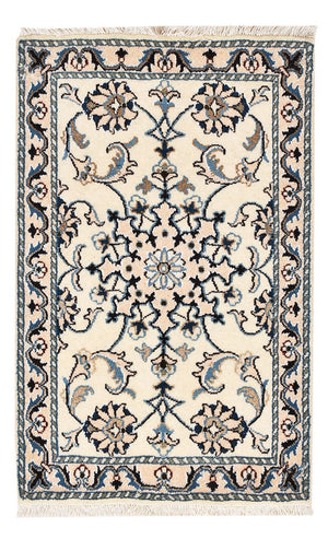 Persisk matta - Nain - 93 x 60 cm - beige
