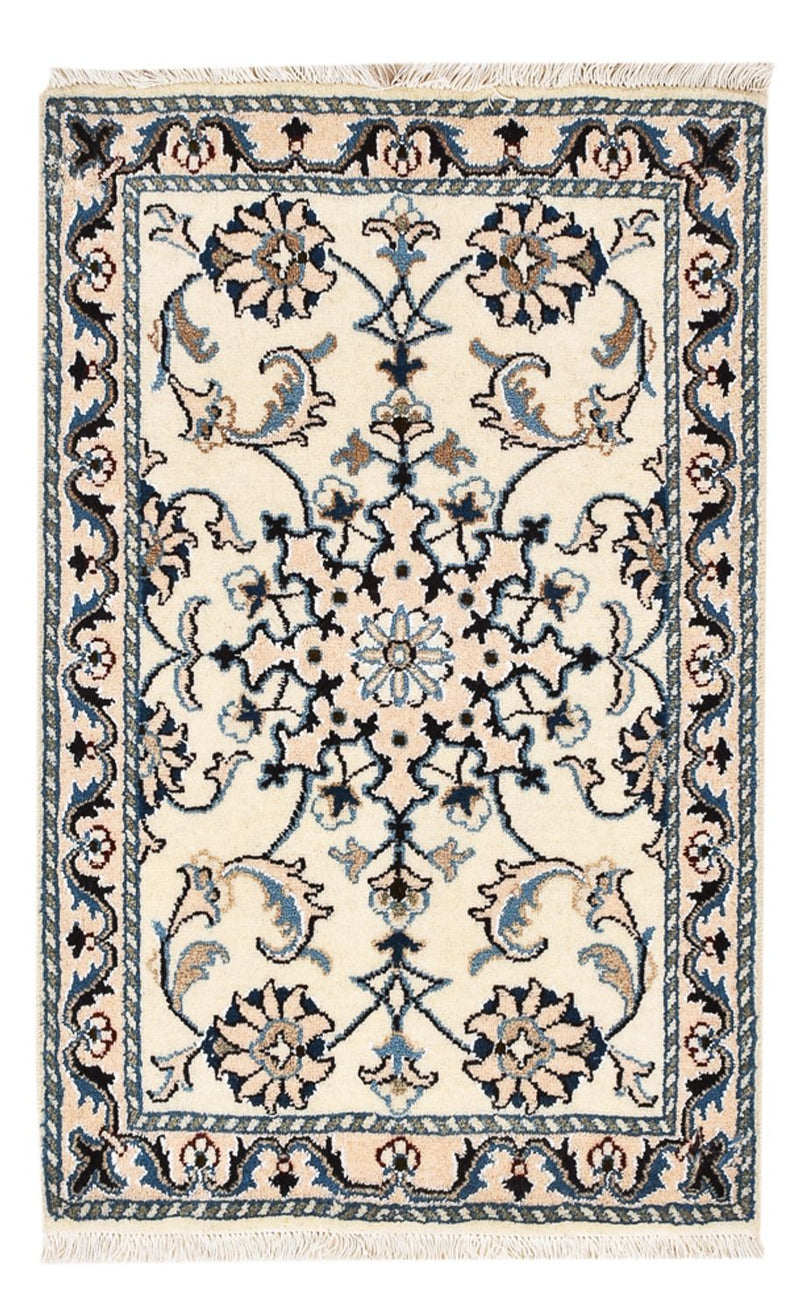 Persisk matta - Nain - 93 x 60 cm - beige