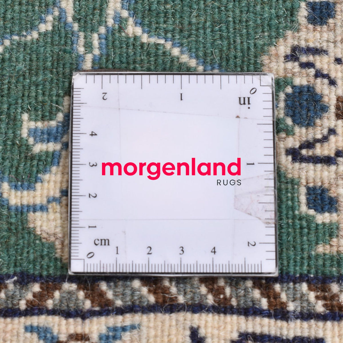 Persisk matta - Nain - 87 x 60 cm - grön