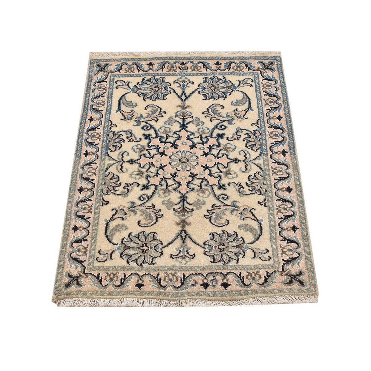 Persisk matta - Nain - 87 x 60 cm - beige