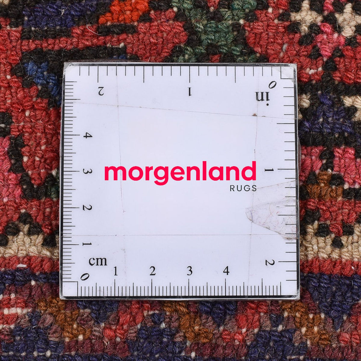 Runner Persisk matta - Nomadic - 186 x 80 cm - mörkröd