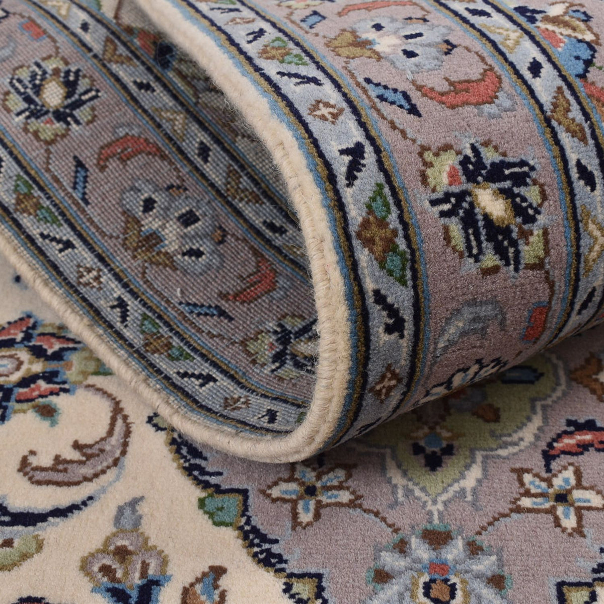 Runner Persiska mattor - Keshan - 308 x 80 cm - beige